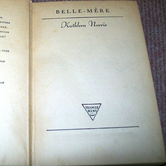 Vintage book: Belle-Mère by Kathleen Norris Hardcover 1943 - Picture 2 of 2